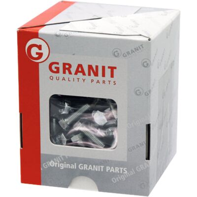 Granit Śruby sześciokątne opak. 50 DIN 933 12x30 8.8V Granit Śruby sześciokątne opak. 50 DIN 933 12x30 8.8V