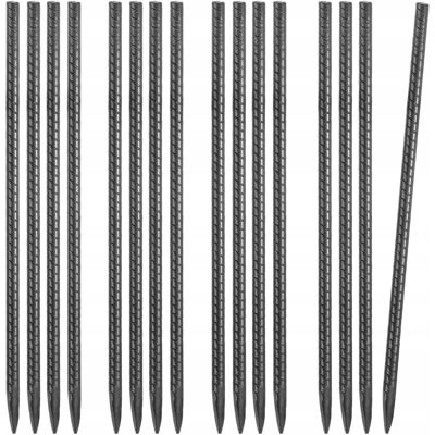 VEVOR KOTWY GRUNTOWE 406 4 MM 16 SZT OCYNKOWANE MOCNE I KSZTAŁT NAJLEPSZE VEVOR KOTWY GRUNTOWE 406 4 MM 16 SZT OCYNKOWANE MOCNE I KSZTAŁT NAJLEPSZE