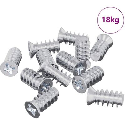 vidaXL Śruba 10909 pcs Srebrny M6 x 12 mm Żelazo vidaXL Śruba 10909 pcs Srebrny M6 x 12 mm Żelazo