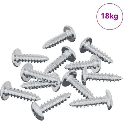 vidaXL Śruba 13636 pcs Srebrny M4 x 16 mm Stal vidaXL Śruba 13636 pcs Srebrny M4 x 16 mm Stal