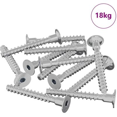 vidaXL Śruba 5143 pcs Powlekana cynkiem 5 x 40 mm Żelazo vidaXL Śruba 5143 pcs Powlekana cynkiem 5 x 40 mm Żelazo
