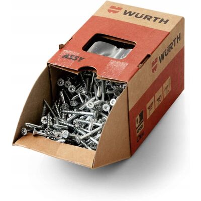 Wkręty Assy Plus 4.0 4X50 Konfirmaty Wurth 500Szt Wkręty Assy Plus 4.0 4X50 Konfirmaty Wurth 500Szt