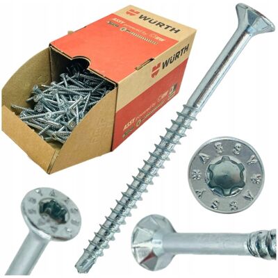 Würth Wkręty ASSY PLUS konfirmaty Wurth 4x60 DO DREWNA UNIWERSALNE 4 CSMP 250 szt Würth Wkręty ASSY PLUS konfirmaty Wurth 4x60 DO DREWNA UNIWERSALNE 4 CSMP 250 szt