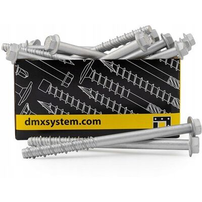 DOMAX Wkręty do betonu 12,5 mm - PBW 20 szt 12,5x160 DOMAX Wkręty do betonu 12,5 mm - PBW 20 szt 12,5x160