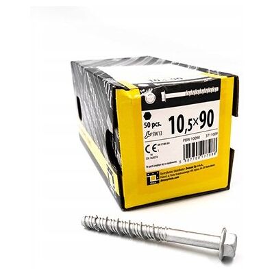 Inny producent Wkręty Hartowane Śruby Do Betonu Pbw 10,5X65 50Szt Inny producent Wkręty Hartowane Śruby Do Betonu Pbw 10,5X65 50Szt