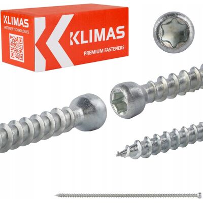 KLIMAS Wkręt-M - WKFC-06200 - 6x200 mm - TX-30 - Screw KLIMAS Wkręt-M - WKFC-06200 - 6x200 mm - TX-30 - Screw