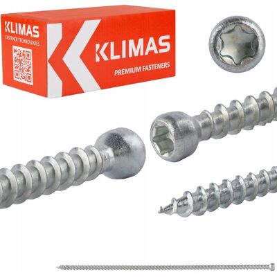 KLIMAS Wkręt-Met - WKFC-06240-B-100OP - 6x240 - TX-30 - Śruba KLIMAS Wkręt-Met - WKFC-06240-B-100OP - 6x240 - TX-30 - Śruba