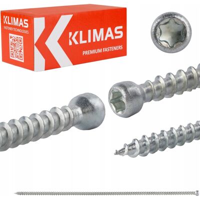 KLIMAS Wkręt-M - WKFC-06280 - 6x280 mm - TX-30 - Śruba KLIMAS Wkręt-M - WKFC-06280 - 6x280 mm - TX-30 - Śruba