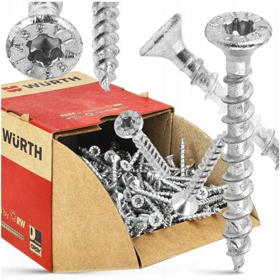 Wkręty Wkręt Meblowy Do Zawiasów Drewna Płyt 3,5x16 Wurth ASSY 4CS 1000 szt Wkręty Wkręt Meblowy Do Zawiasów Drewna Płyt 3,5x16 Wurth ASSY 4CS 1000 szt