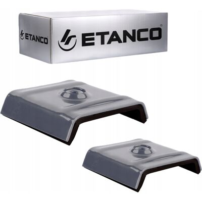 Etanco KALOTY STALOWE DEKARSKIE TRWAŁE GŁADKIE MOCNE SREBRNE 30 mm Etanco KALOTY STALOWE DEKARSKIE TRWAŁE GŁADKIE MOCNE SREBRNE 30 mm