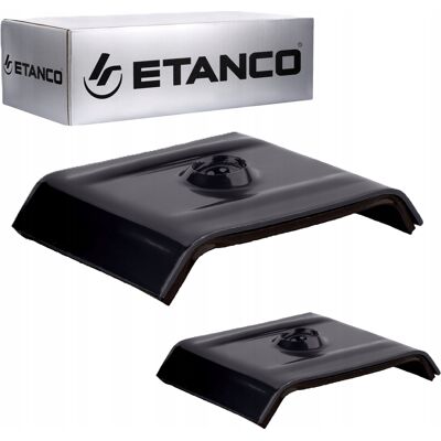 Etanco KALOTY STALOWE TRWAŁE DEKARSKIE GŁADKIE ANTRACYTOWE 40 mm Etanco KALOTY STALOWE TRWAŁE DEKARSKIE GŁADKIE ANTRACYTOWE 40 mm