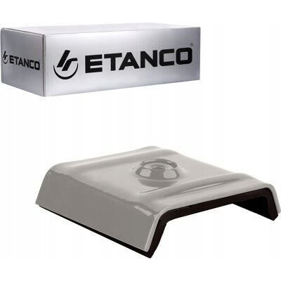 Etanco KALOTY STALOWE TRWAŁE DEKARSKIE GŁADKIE SREBRNE 30 mm Etanco KALOTY STALOWE TRWAŁE DEKARSKIE GŁADKIE SREBRNE 30 mm