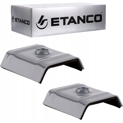 Etanco KALOTY STALOWE TRWAŁE DEKARSKIE GŁADKIE WYTRZYMAŁE SREBRNE 26 mm Etanco KALOTY STALOWE TRWAŁE DEKARSKIE GŁADKIE WYTRZYMAŁE SREBRNE 26 mm