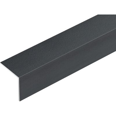 Kątownik aluminiowy 20x20x1mm Cezar Szary Ciemny RAL7021 2,60m Kątownik aluminiowy 20x20x1mm Cezar Szary Ciemny RAL7021 2,60m