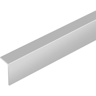 Kątownik aluminiowy 30x15x1mm Cezar Srebrny Mat 2,60m Kątownik aluminiowy 30x15x1mm Cezar Srebrny Mat 2,60m