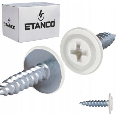 Etanco ŁĄCZNIKI MONTAŻOWE TRWAŁE WYTRZYMAŁE RAL 9010 4,2x16 mm Etanco ŁĄCZNIKI MONTAŻOWE TRWAŁE WYTRZYMAŁE RAL 9010 4,2x16 mm