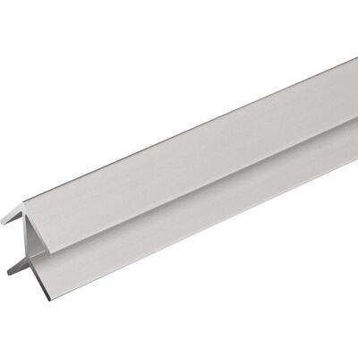 Listwa aluminiowa kątowa zewnętrzna do paneli SPC Cezar Srebrny mat 2,80m Listwa aluminiowa kątowa zewnętrzna do paneli SPC Cezar Srebrny mat 2,80m