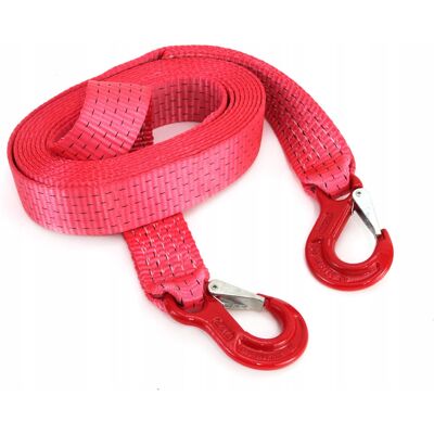 Inny producent MOCNA LINKA LINA HOLOWNICZA 7,5T 5M 50MM TAŚMA DO HOLOWANIA 75000KG HAK Inny producent MOCNA LINKA LINA HOLOWNICZA 7,5T 5M 50MM TAŚMA DO HOLOWANIA 75000KG HAK