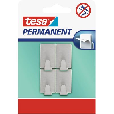 tesa H6661200 hak permanentny prostokątny metalowy szary do wieszania tesa H6661200 hak permanentny prostokątny metalowy szary do wieszania