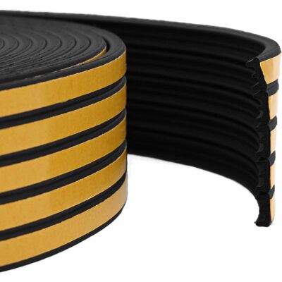 vidaXL Samoprzylepna uszczelka okienna Czarny 15 x 8 mm 25 m Guma EPDM vidaXL Samoprzylepna uszczelka okienna Czarny 15 x 8 mm 25 m Guma EPDM