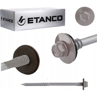 Etanco WKRĘTY DO MOCOWANIA PŁYT WARSTWOWYCH DO BETONU DREWNA 140 mm Etanco WKRĘTY DO MOCOWANIA PŁYT WARSTWOWYCH DO BETONU DREWNA 140 mm