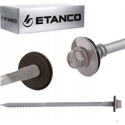Etanco WKRĘTY DO PŁYT WARSTWOWYCH MONTOWANYCH DO BETONU 100szt 160 mm Etanco WKRĘTY DO PŁYT WARSTWOWYCH MONTOWANYCH DO BETONU 100szt 160 mm