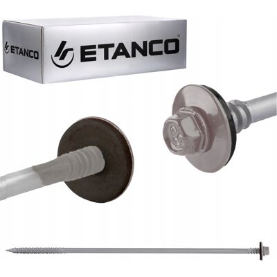 Etanco WKRĘTY MONTAŻOWE NA PŁYTY WARSTWOWE DO MATERIAŁÓW PEŁNYCH 240 mm Etanco WKRĘTY MONTAŻOWE NA PŁYTY WARSTWOWE DO MATERIAŁÓW PEŁNYCH 240 mm