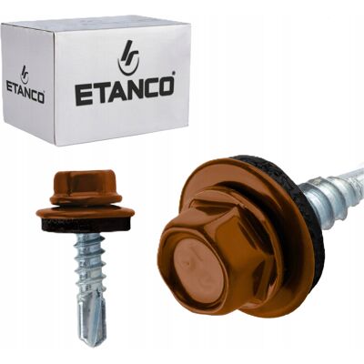 Etanco WKRĘTY SAMOWIERCĄCE BLACHĘ STAL METAL NA KLUCZ NASADOWY 5,5x19 mm Etanco WKRĘTY SAMOWIERCĄCE BLACHĘ STAL METAL NA KLUCZ NASADOWY 5,5x19 mm