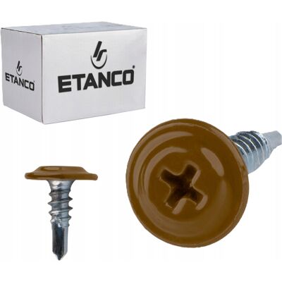 Etanco WKRĘTY Z WIERTEŁKIEM MAŁE SAMOGWINTUJĄCE STAL MAŁE 4,2x13 mm Etanco WKRĘTY Z WIERTEŁKIEM MAŁE SAMOGWINTUJĄCE STAL MAŁE 4,2x13 mm