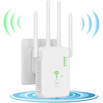 Inny producent 1200mb/s Wzmacniacz Sygnału Wifi Sieci 2.4g/5g Mocny Zasięg Wifi Repeater Inny producent 1200mb/s Wzmacniacz Sygnału Wifi Sieci 2.4g/5g Mocny Zasięg Wifi Repeater
