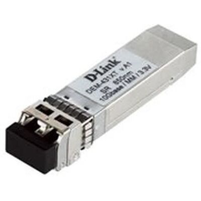 Moduł nadajnika D-LINK DEM 431XT SFP+ - 10 GigE - 10GBase-SR - do 300 m Moduł nadajnika D-LINK DEM 431XT SFP+ - 10 GigE - 10GBase-SR - do 300 m