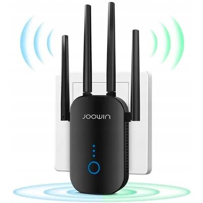 Inny producent Wzmacniacz sygnału Wi-Fi Joowin JW-WR758AC P13A75 Repeater WIFI Inny producent Wzmacniacz sygnału Wi-Fi Joowin JW-WR758AC P13A75 Repeater WIFI
