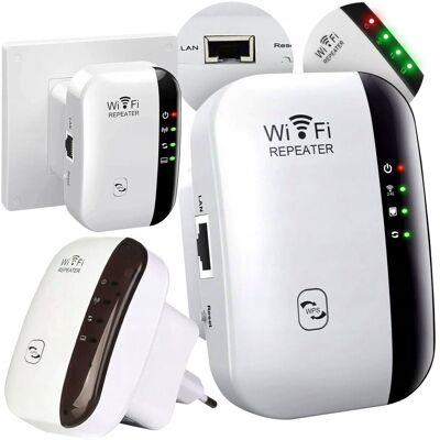 Wzmacniacz Sygnału Wi-Fi Mocny Repeater Access Point Router 300 Mb/S 2.4Ghz Wzmacniacz Sygnału Wi-Fi Mocny Repeater Access Point Router 300 Mb/S 2.4Ghz