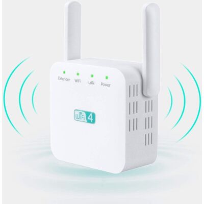 Inny producent Wzmacniacz sygnału Wi-Fi Repeater 300 Mbps 2,4 GHz WTYCZKA UK Inny producent Wzmacniacz sygnału Wi-Fi Repeater 300 Mbps 2,4 GHz WTYCZKA UK