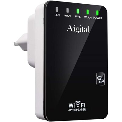 Inny producent Wzmacniacz Sygnału Wifi 300Mb/S 2,4Ghz Repeater Router 2X Lan Wps Do Domu Inny producent Wzmacniacz Sygnału Wifi 300Mb/S 2,4Ghz Repeater Router 2X Lan Wps Do Domu