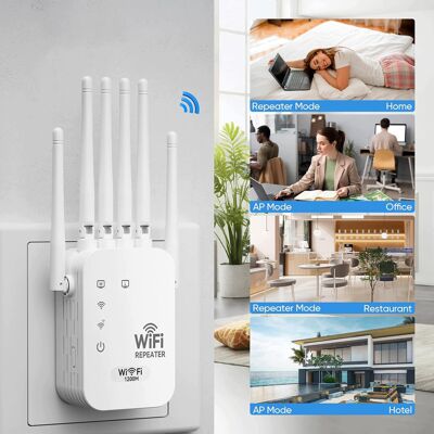 Inny producent Wzmacniacz Sygnału Wi-Fi Signal Amplifiers Inny producent Wzmacniacz Sygnału Wi-Fi Signal Amplifiers
