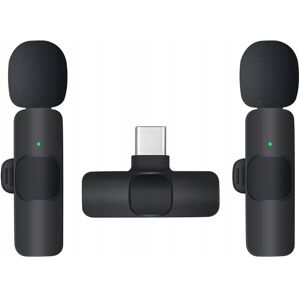 2X Mikrofon Bezprzewodowy Apexel Do Usb-C 2X Mikrofon Bezprzewodowy Apexel Do Usb-C