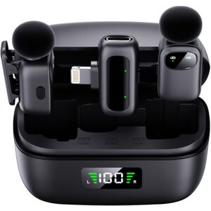 AMT 2x Mikrofon Bezprzewodowy Krawatowy do Iphone Telefonu Komputera Usb-C AMT 2x Mikrofon Bezprzewodowy Krawatowy do Iphone Telefonu Komputera Usb-C