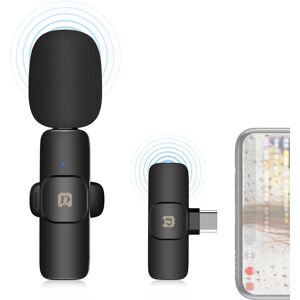 Inny producent BEZPRZEWODOWY MIKROFON KRAWATOWY KLIPS USB-C Inny producent BEZPRZEWODOWY MIKROFON KRAWATOWY KLIPS USB-C