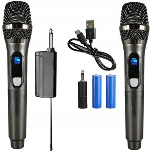 Inny producent MIKROFON BEZPRZEWODOWY KARAOKE Z NADAJNIKIEM Inny producent MIKROFON BEZPRZEWODOWY KARAOKE Z NADAJNIKIEM