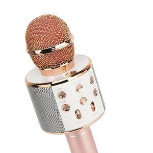 Roneberg Mikrofon Karaoke Roneberg Bluetooth Różowe Złoto