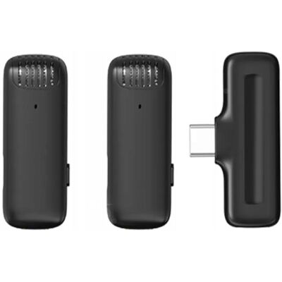 Inny producent Bezprzewodowy mikrofon krawatowy do telefonu Lavalier J13 z USB C Inny producent Bezprzewodowy mikrofon krawatowy do telefonu Lavalier J13 z USB C
