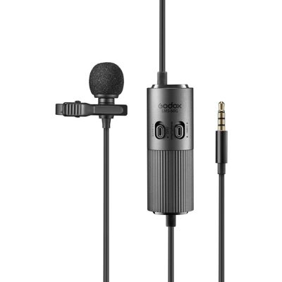 Godox LMS-60G mikrofon krawatowy (6m) z wzmocnieniem gain Godox LMS-60G mikrofon krawatowy (6m) z wzmocnieniem gain