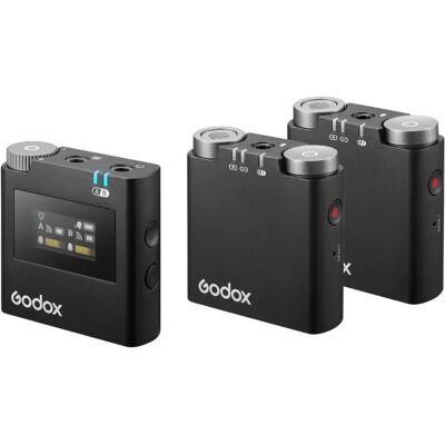 Godox Virso M2 Bezprzewodowy system mikrofonowy 2,4 GHz Godox Virso M2 Bezprzewodowy system mikrofonowy 2,4 GHz