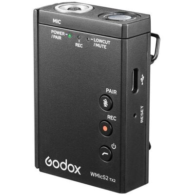 Godox Wmics2 Kit 1 System Bezprzewodowy Uhf Godox Wmics2 Kit 1 System Bezprzewodowy Uhf