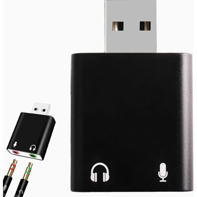 Inny producent KARTA DŹWIĘKOWA USB ADAPTER AUDIO STEREO 2.1 MIKROFON PC LAPTOP TRWAŁY Inny producent KARTA DŹWIĘKOWA USB ADAPTER AUDIO STEREO 2.1 MIKROFON PC LAPTOP TRWAŁY