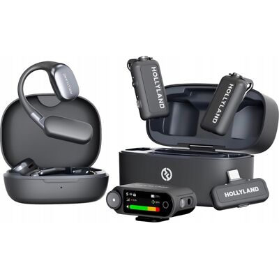 Inny producent Mikrofon bezprzewodowy Hollyland Lark Max 2 Ultimate Combo Kamera + USB-C Inny producent Mikrofon bezprzewodowy Hollyland Lark Max 2 Ultimate Combo Kamera + USB-C