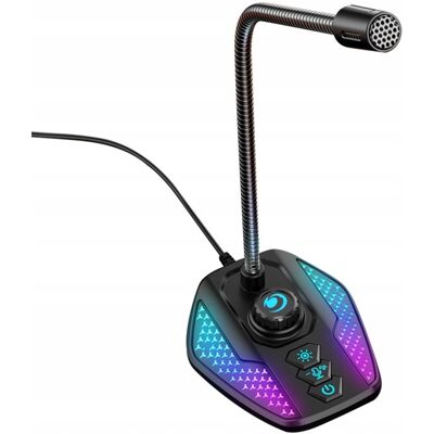 Mobilari Mikrofon Gamingowy Rgb Do Komputera Laptopa Led Mobilari Mikrofon Gamingowy Rgb Do Komputera Laptopa Led
