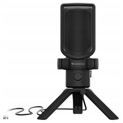 Inny producent Mikrofon Genesis Radium 250 USB Czarny, Gamingowy z Podświetleniem / NGM-2352 Inny producent Mikrofon Genesis Radium 250 USB Czarny, Gamingowy z Podświetleniem / NGM-2352