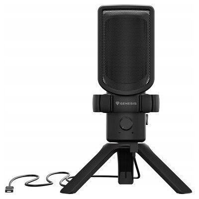 Inny producent Mikrofon Genesis Radium 250 USB Statyw czarny / NGM-2352 Inny producent Mikrofon Genesis Radium 250 USB Statyw czarny / NGM-2352